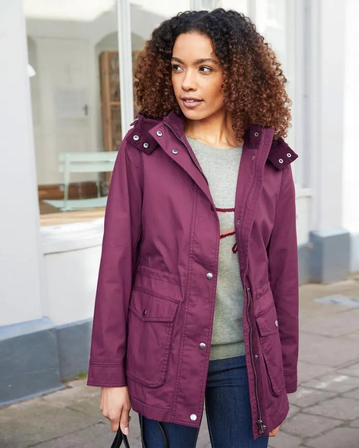 Cotton Traders Coats and Jackets Country Borg Fleece Lined Coat 8211 Women