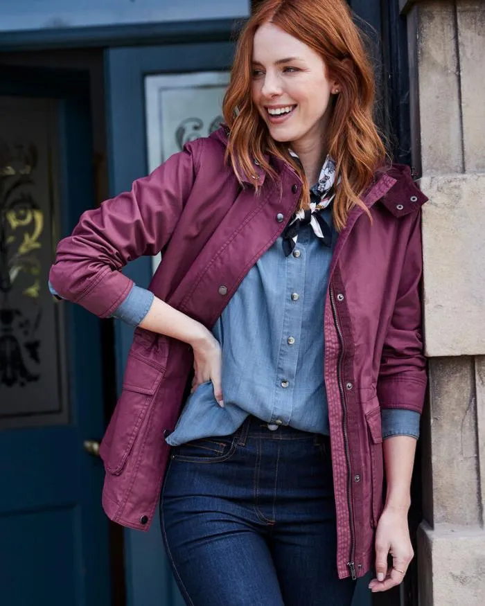 Cotton Traders Coats and Jackets Country Borg Fleece Lined Coat 8211 Women