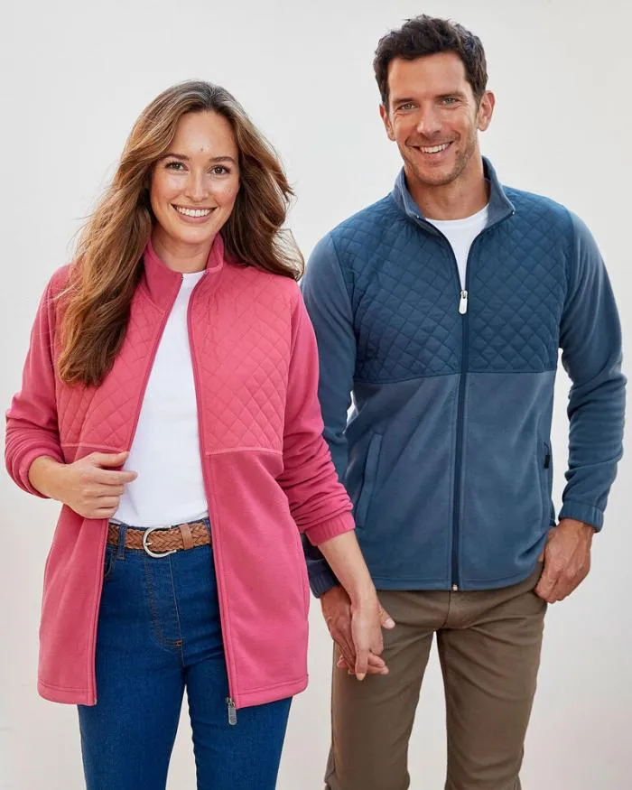 Cotton Traders Coats and Jackets Farringdon Fleece Jacket 8211 WomenMenUnisex
