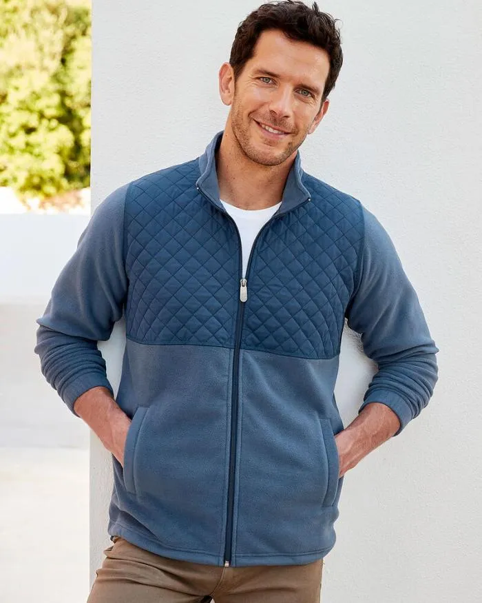 Cotton Traders Coats and Jackets Farringdon Fleece Jacket 8211 WomenMenUnisex