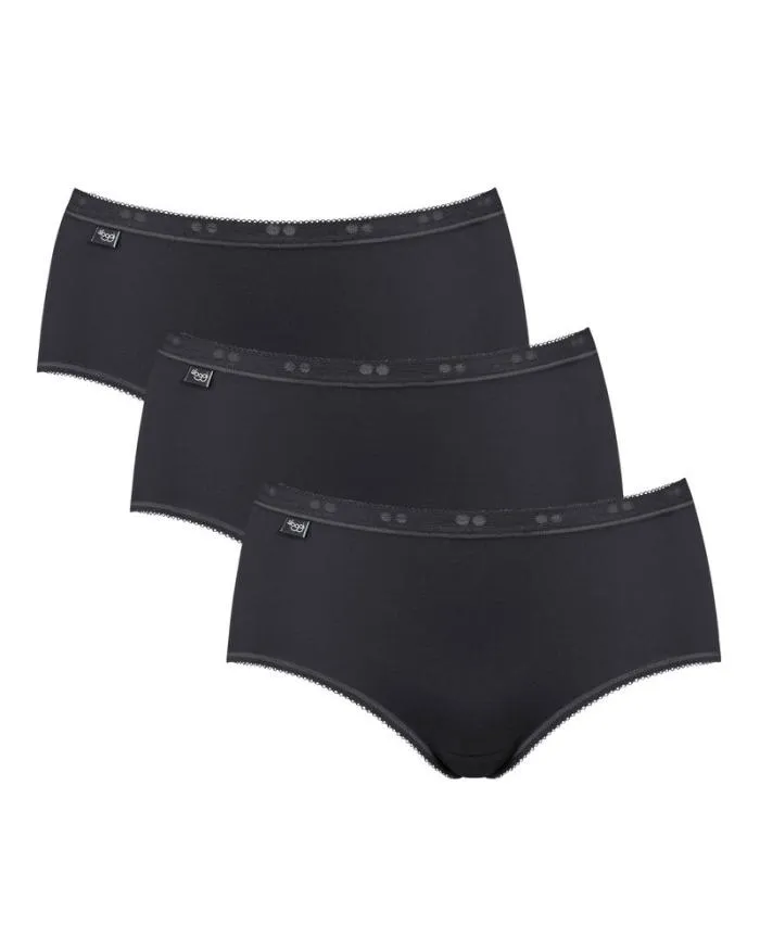 Cotton Traders Knickers 3 Pack Sloggi Midi Briefs 8211 Women