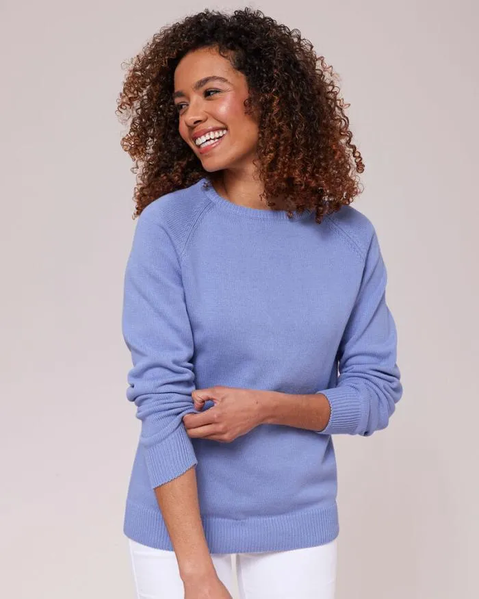 Cotton Traders Knitwear Essential Cotton Crew Neck Jumper 8211 Women