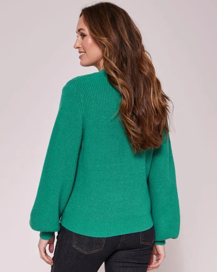 Cotton Traders Knitwear Rib Knit VNeck Cardigan 8211 Women
