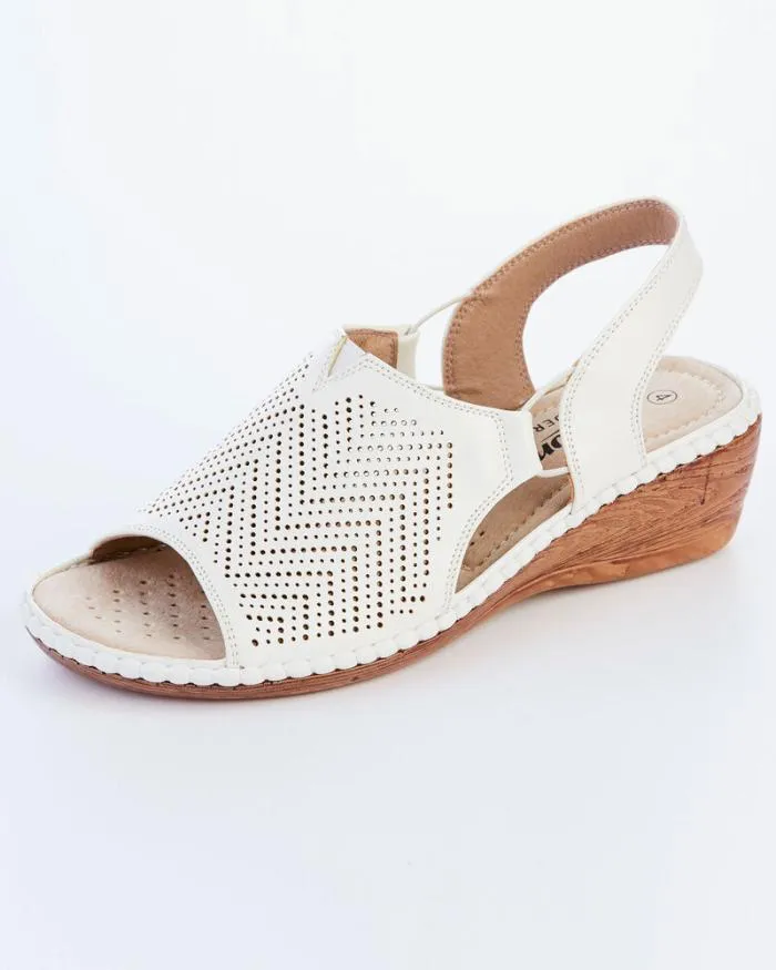 Cotton Traders Sandals Cutwork Detail Sandals 8211 Women