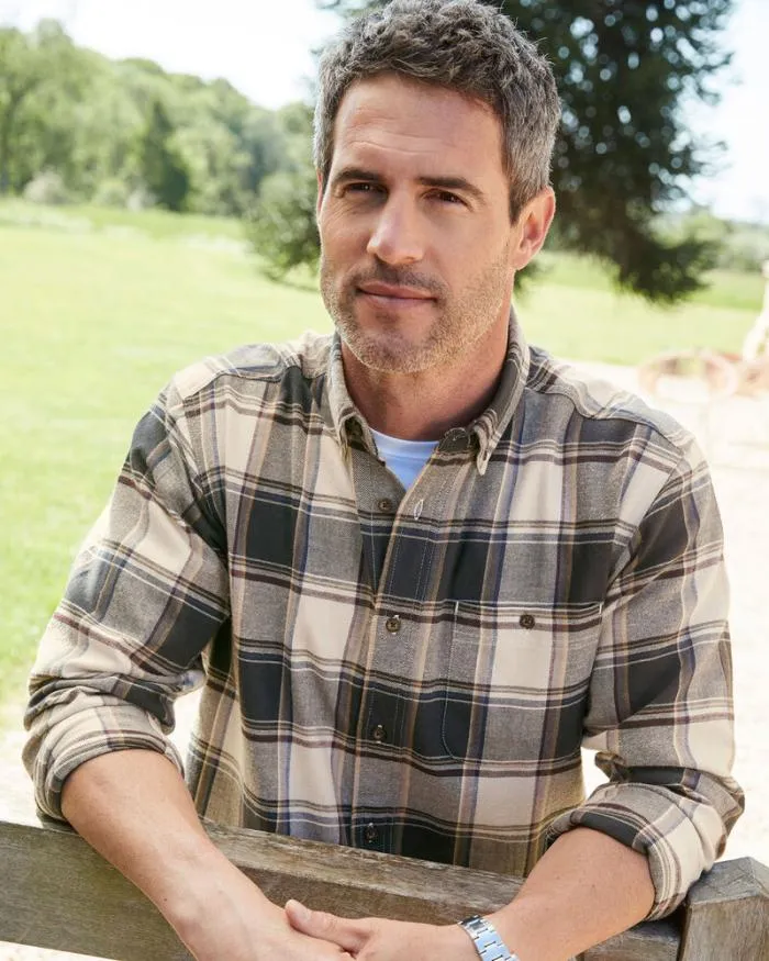 Cotton Traders Shirts Flannel Check Shirt 8211 Men