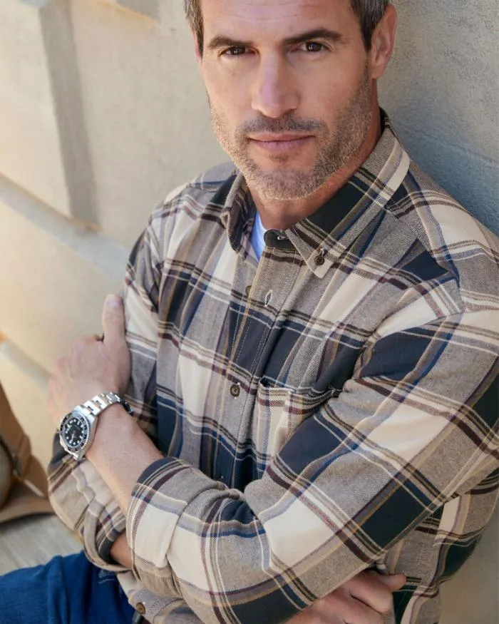 Cotton Traders Shirts Flannel Check Shirt 8211 Men