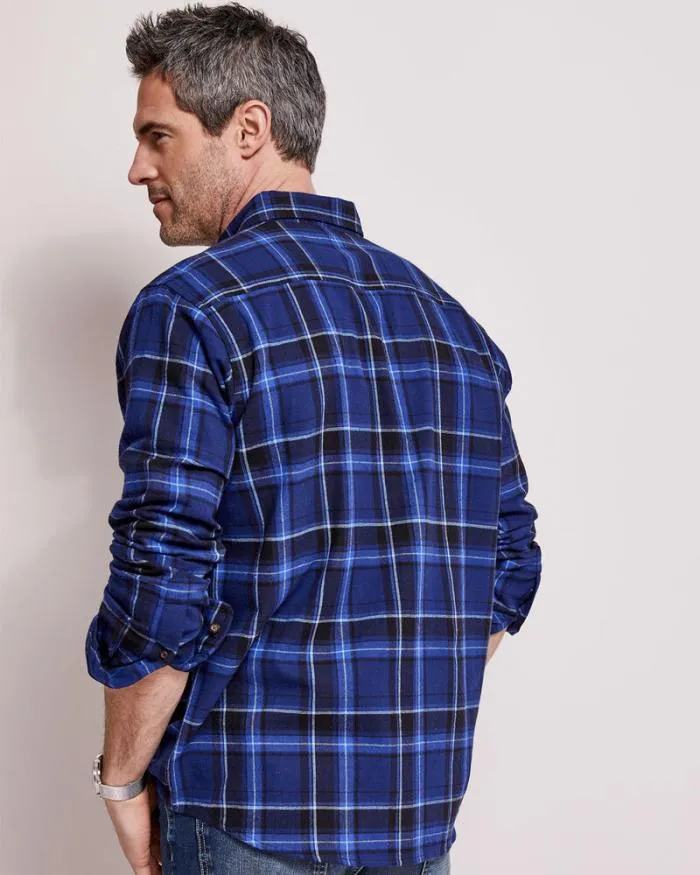 Cotton Traders Shirts Flannel Check Shirt 8211 Men