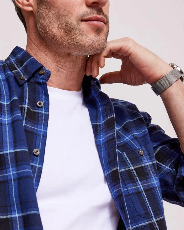 Cotton Traders Shirts Flannel Check Shirt 8211 Men