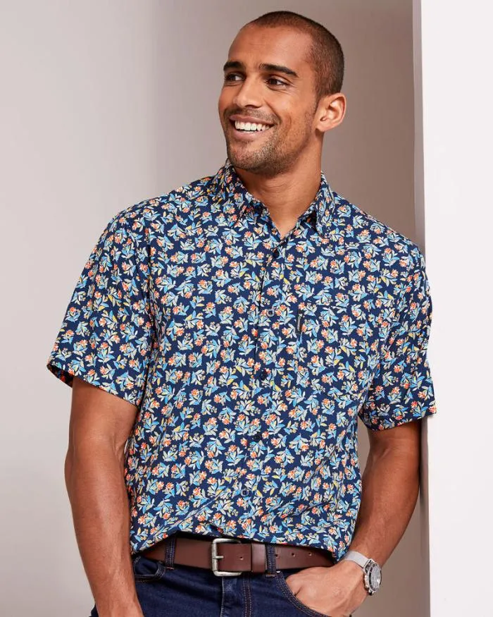 Cotton Traders Shirts Guinness Short Sleeve Soft Touch Shirt 8211 Men