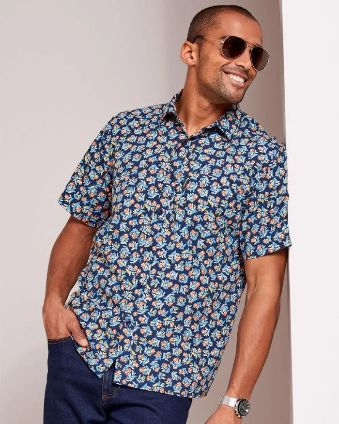 Cotton Traders Shirts Guinness Short Sleeve Soft Touch Shirt 8211 Men