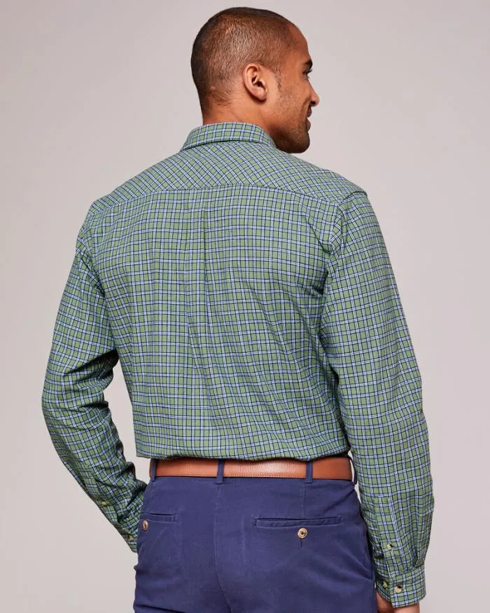 Cotton Traders Shirts Long Sleeve Cotton Twill Check Shirt 8211 Men