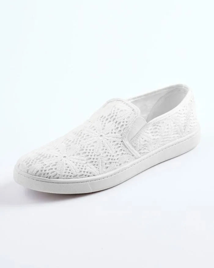 Cotton Traders Shoes Crochet SlipOn Shoes 8211 Women