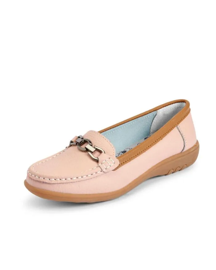 Cotton Traders Shoes Leather Ring Loafers 8211 Women