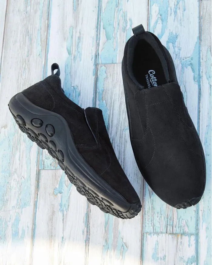 Cotton Traders Shoes s Comfort Fit Suede Slipons 8211 Women
