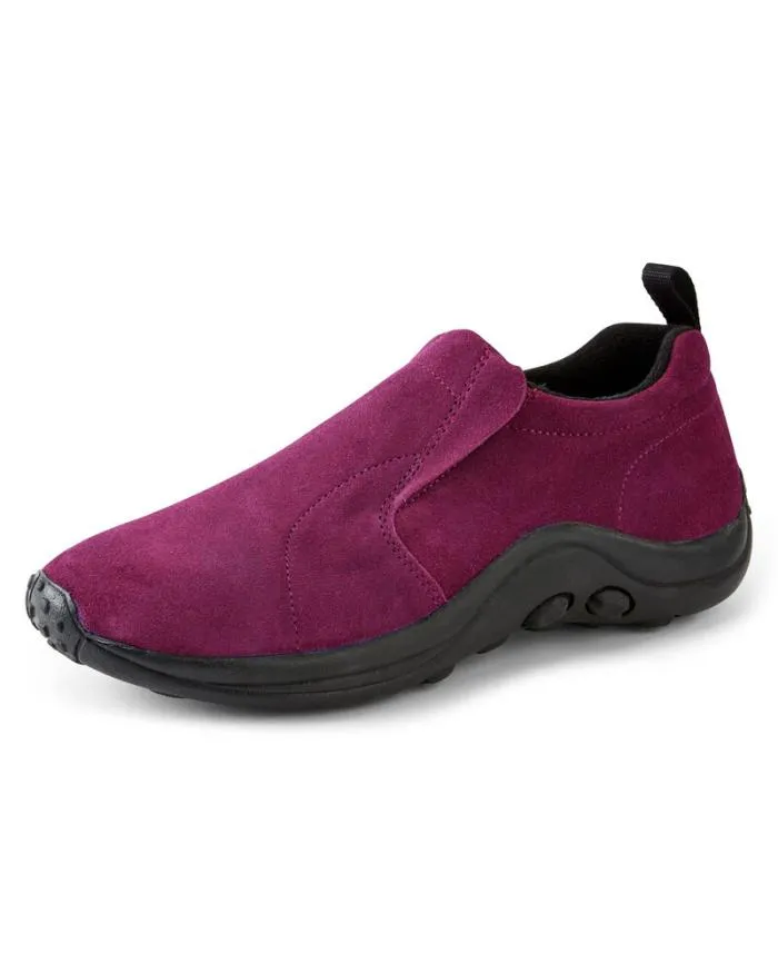 Cotton Traders Shoes s Comfort Fit Suede Slipons 8211 Women