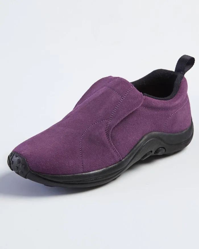 Cotton Traders Shoes s Comfort Fit Suede Slipons 8211 Women