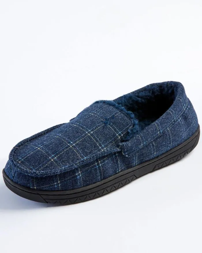 Cotton Traders Slippers Classic Check Slippers 8211 Men