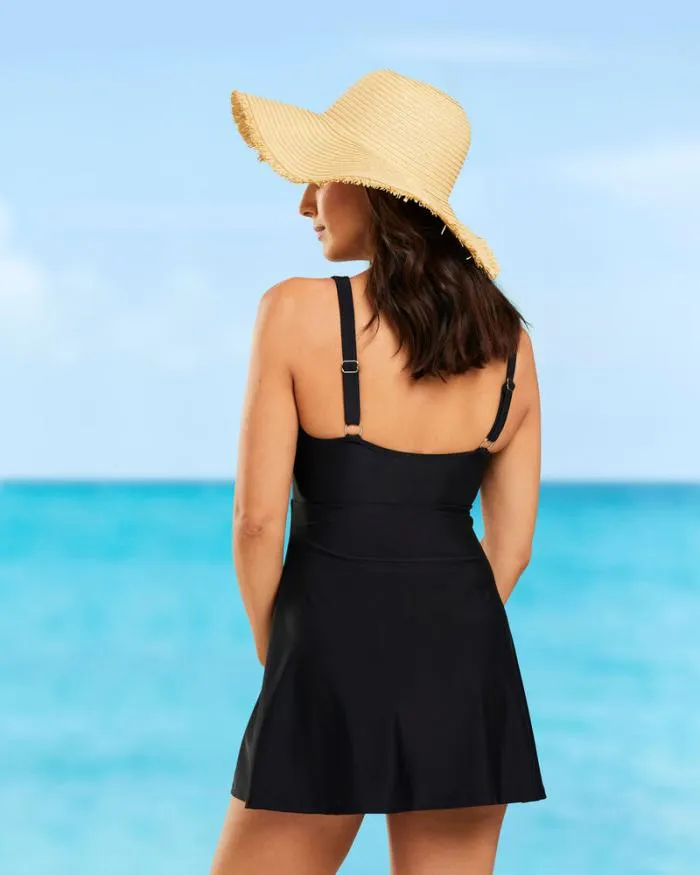 Cotton Traders Swimwear Sweetheart Swim Dress 8211 Women