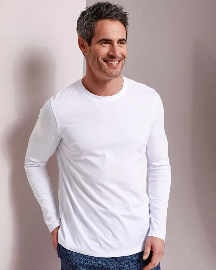 Cotton Traders Tops and TShirts 5 Pack Long Sleeve Vests 8211 Men