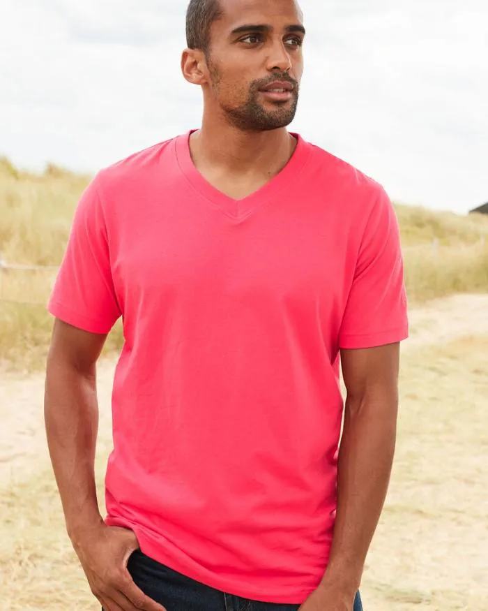 Cotton Traders Tops and TShirts VNeck TShirt 8211 WomenMenUnisex