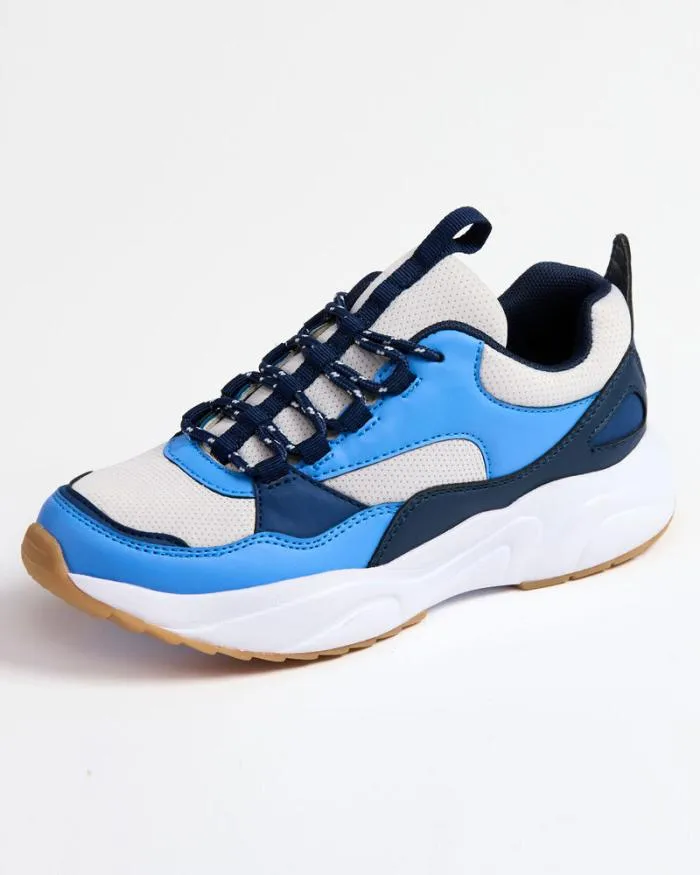 Cotton Traders Trainers LaceUp Colour Block Trainers 8211 Women