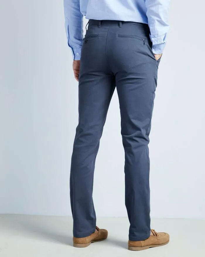 Cotton Traders Trousers Flat Front Wrinkle Free Stretch Chino Trousers 8211 Men