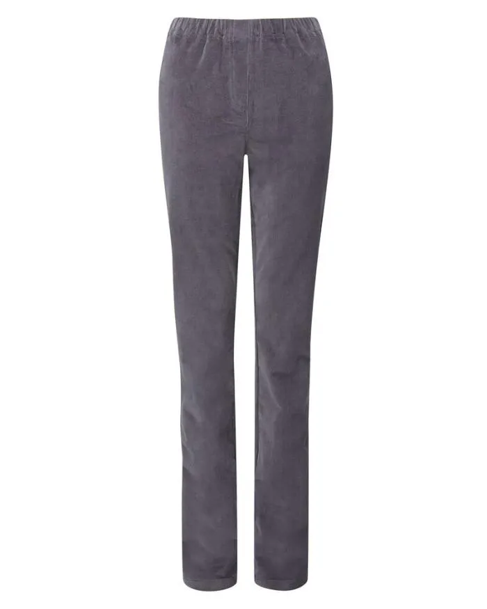 Cotton Traders Trousers PullOn Stretch Cord Trousers 8211 Women