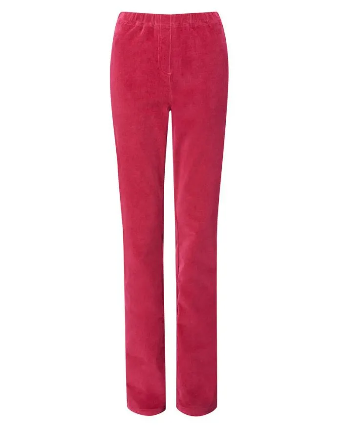 Cotton Traders Trousers PullOn Stretch Cord Trousers 8211 Women