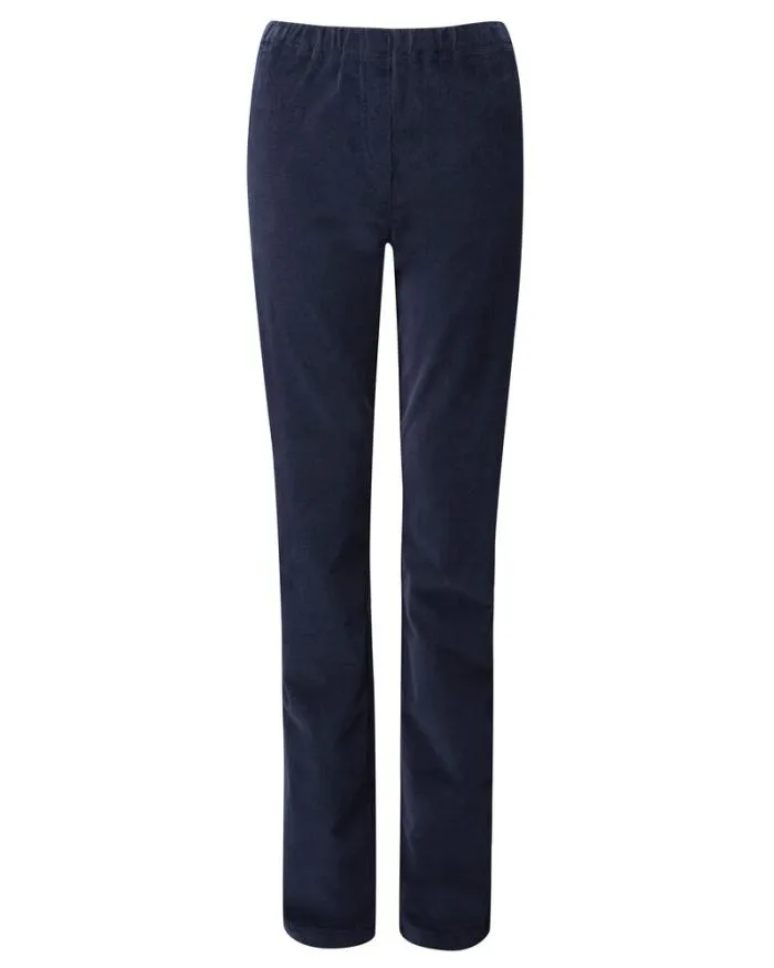 Cotton Traders Trousers PullOn Stretch Cord Trousers 8211 Women