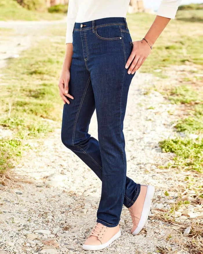 Cotton Traders Trousers Slim Straight Leg Jegging 8211 Women