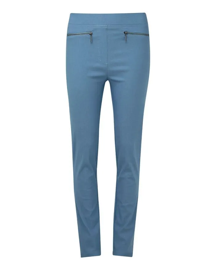 Cotton Traders Trousers Super Stretchy SlimLeg PullOn Trousers 8211 Women