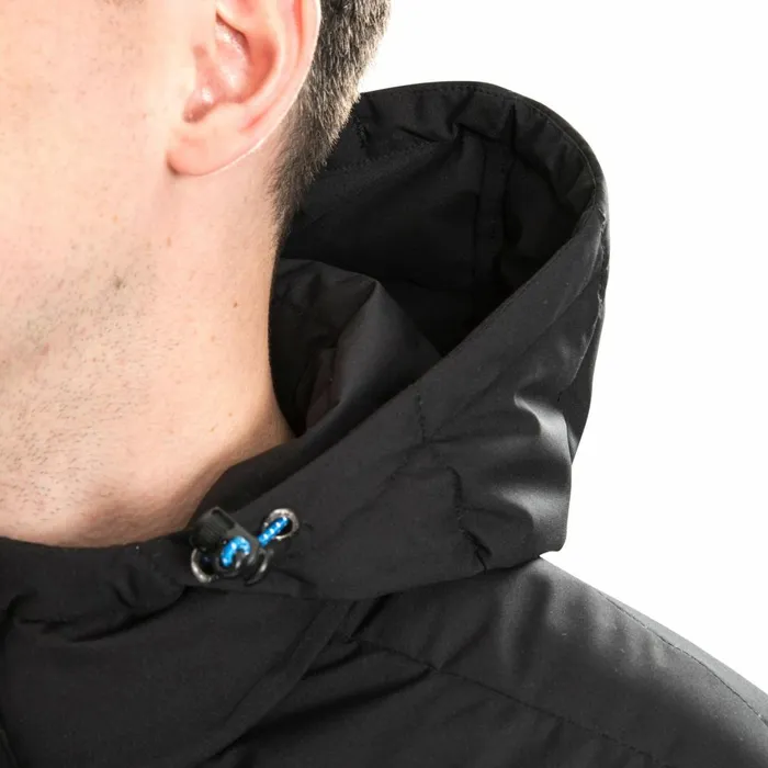 Crane DLX Hooded Down Jacket Black Men Trespass Casual Jackets