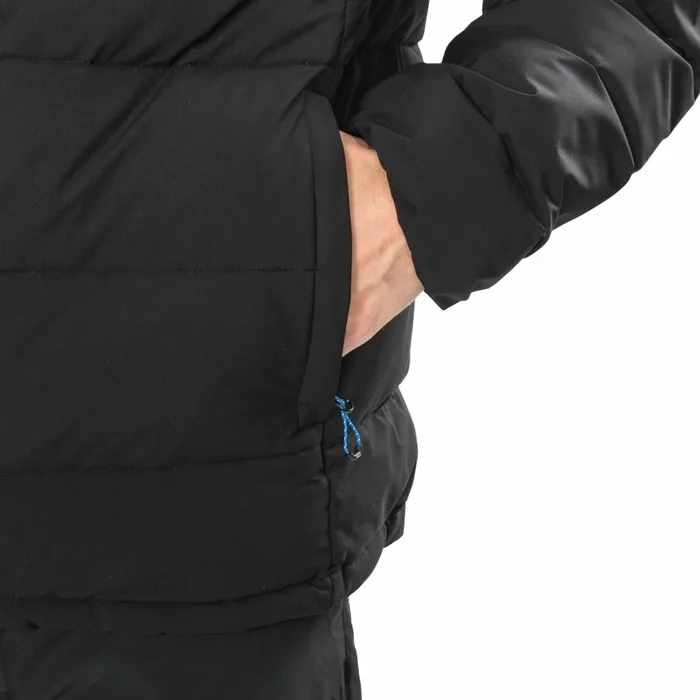 Crane DLX Hooded Down Jacket Black Men Trespass Casual Jackets