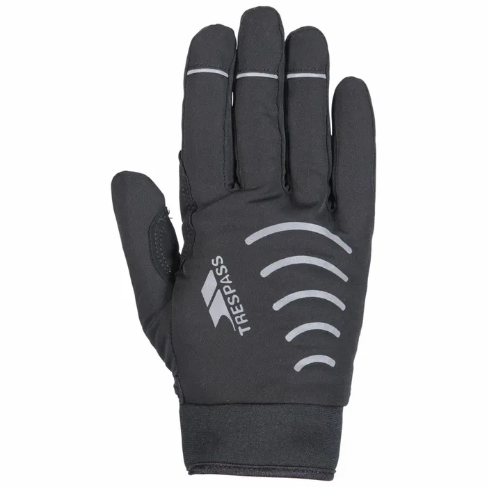 Crossover Unisex Waterproof Gloves Black MenWomen Trespass Gloves