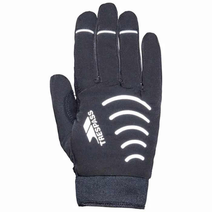 Crossover Unisex Waterproof Gloves Black MenWomen Trespass Gloves