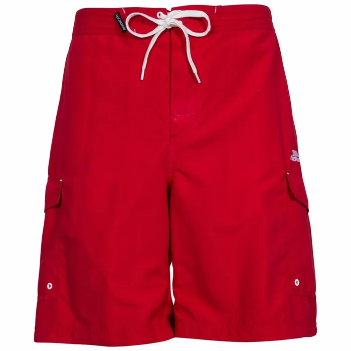 Crucifer Swim Shorts Red Men Trespass Shorts