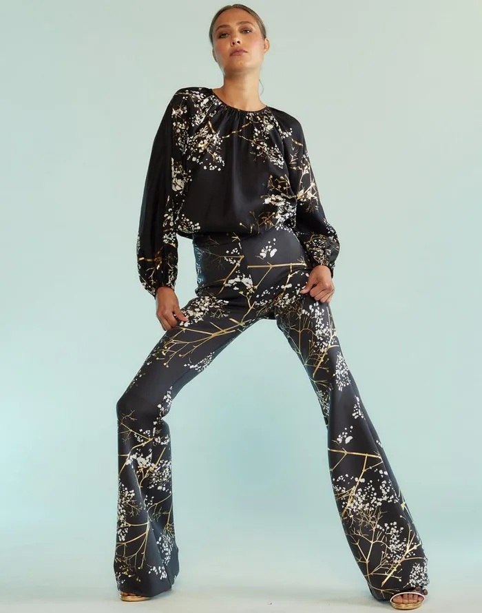 Cynthia Rowley Bonded Fit And Flare Pants Women Bottoms Cynthia Rowley Bonded Fit And Flare Pants Women Bottoms