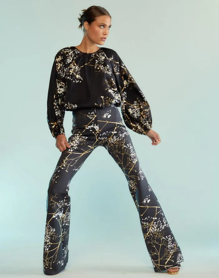 Cynthia Rowley Bonded Fit And Flare Pants Women Bottoms Cynthia Rowley Bonded Fit And Flare Pants Women Bottoms