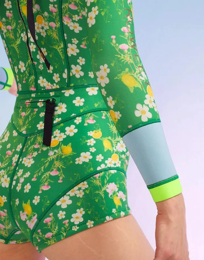 Cynthia Rowley Clover Wetsuit Women Surf and Swim Cynthia Rowley Clover Wetsuit Women Surf and Swim