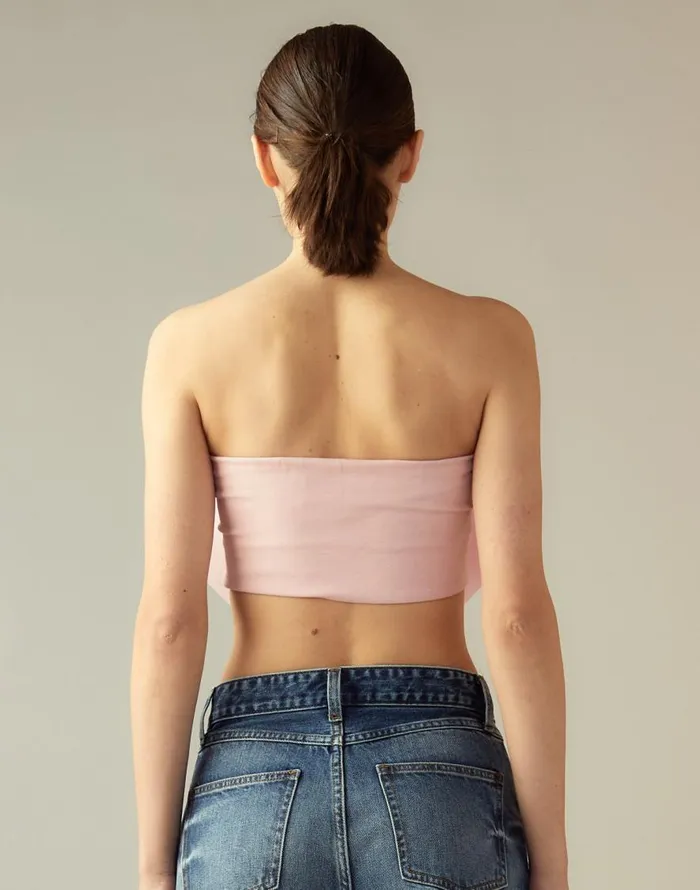 Cynthia Rowley Cupid039s Bow Bandeau Women Tops Cynthia Rowley Cupid039s Bow Bandeau Women Tops