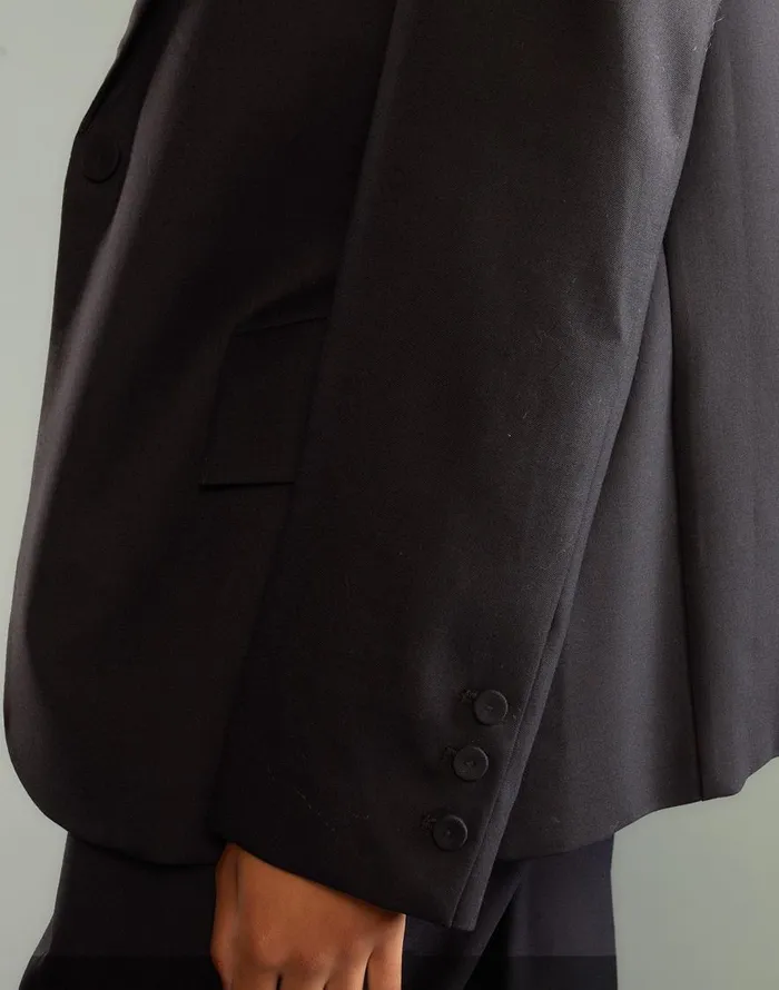 Cynthia Rowley Wool Oversized Blazer Women Tops Cynthia Rowley Wool Oversized Blazer Women Tops