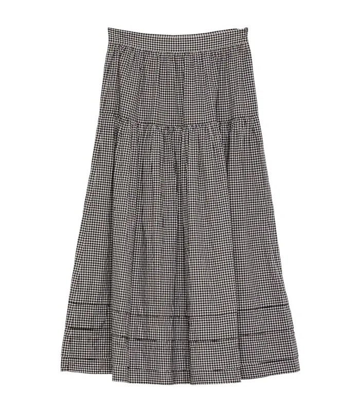 DEN Skirts Women Sebastiane Skirt La Maddalena Gingham DEN Skirts Women Sebastiane Skirt La Maddalena Gingham