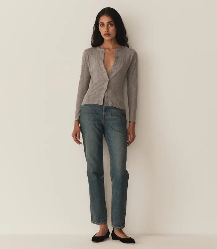 DEN Tees Women Amelie Tee Heather Grey DEN Tees Women Amelie Tee Heather Grey