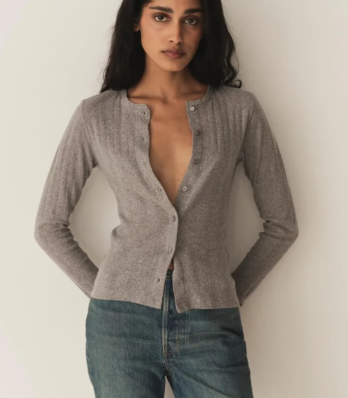 DEN Tees Women Amelie Tee Heather Grey DEN Tees Women Amelie Tee Heather Grey