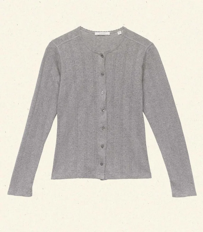 DEN Tees Women Amelie Tee Heather Grey DEN Tees Women Amelie Tee Heather Grey