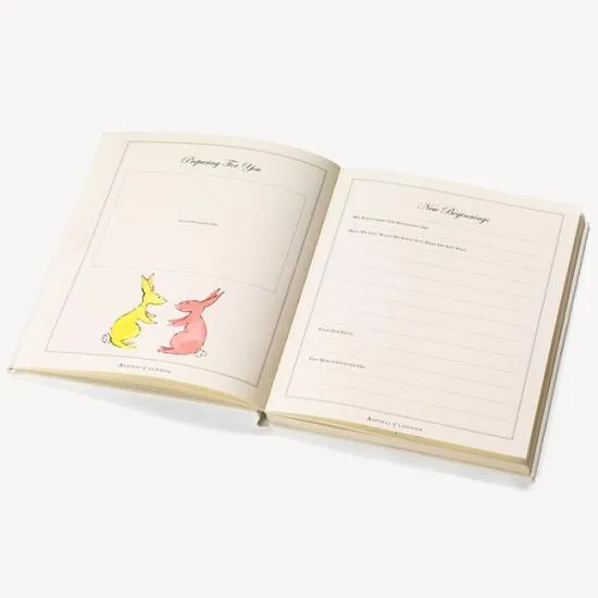 Deluxe Baby Record Book Smooth Ivory Women Aspinal Of London Albums