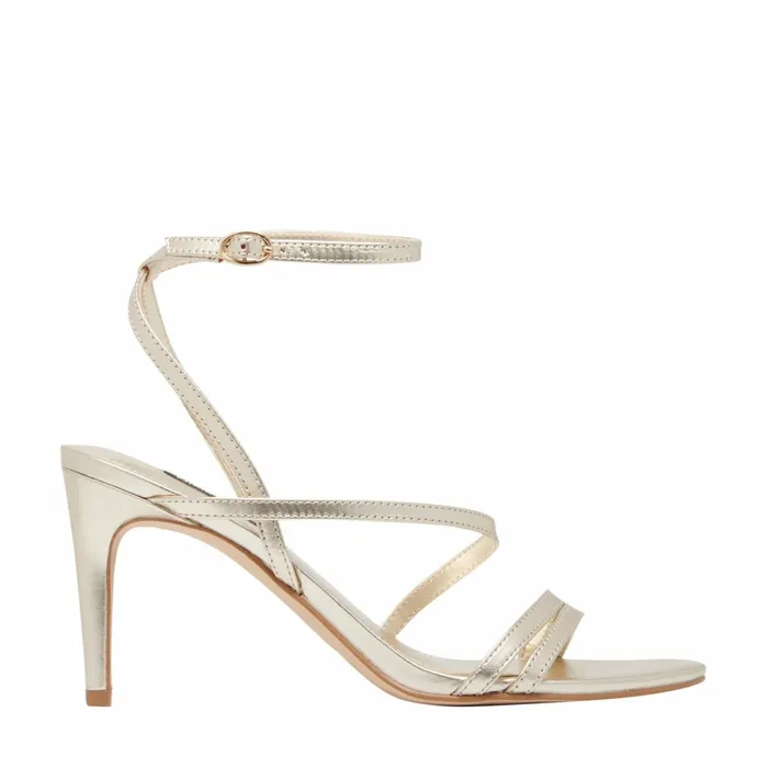 DENA Gold Women Nine West Sandals