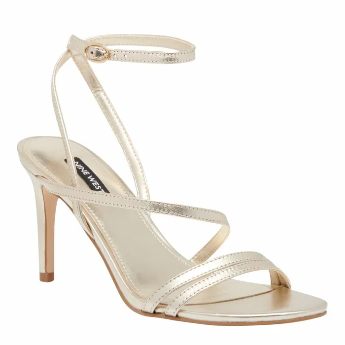 DENA Gold Women Nine West Sandals