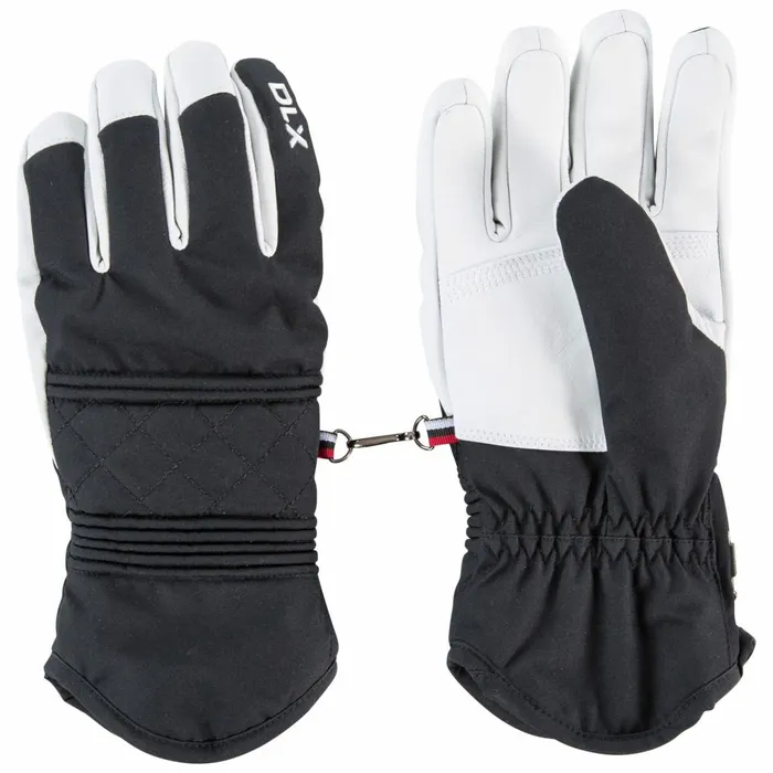 Derigi DLX Unisex Waterproof Gloves Black Women Trespass Gloves