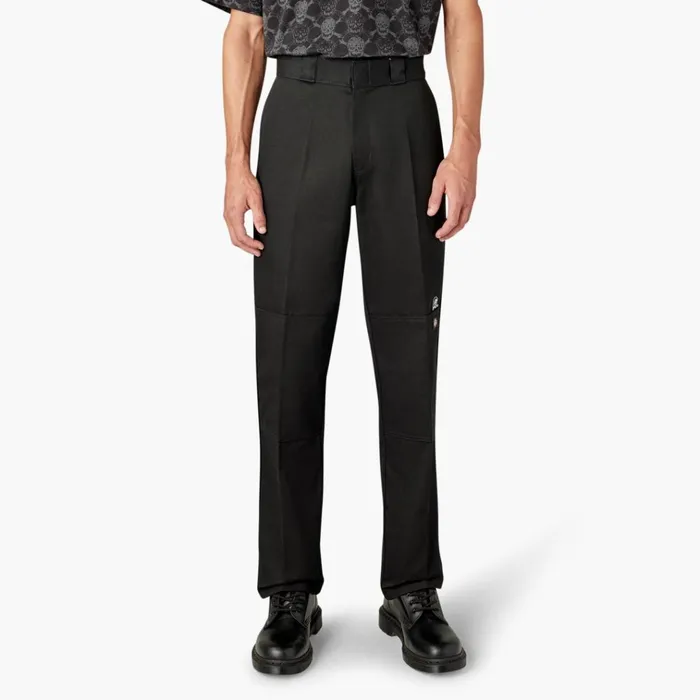 Dickies X Lurking Class Regular Fit Double Knee Pants Black Black bkx Men Dickies Double Knee Dickies X Lurking Class Regular Fit Double Knee Pants Black Black bkx Men Dickies Double Knee